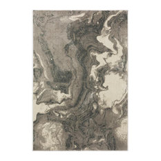 Addison Rugs Emporium 9'6"x13'2" Geode Transitional Fabric Area Rug, Gray