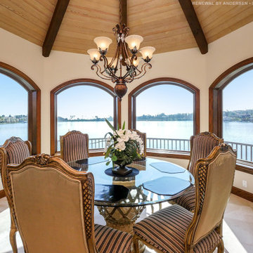 Gorgeous Dining Room with New Wood Windows - Renewal by Andersen Bay Area, Calif