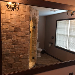 50%Split Grey 40%Split Field 10%Dark - 60%Squares & Strips 40%Ledge - Sawn sides - Siding And Stone Veneer