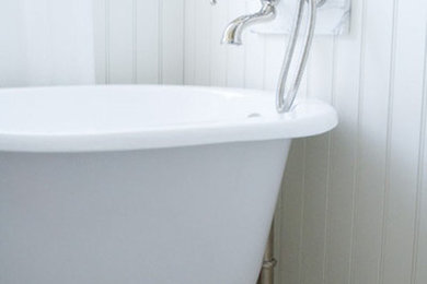 Inspiration for a contemporary bathroom remodel in Other