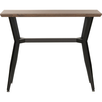 Andrew Console Table - Brown, Black