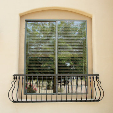 Belly Bow Iron Window Guard