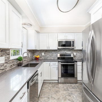 Townhouse Kitchen in Del Rey Neighborhood, Alexandria, VA