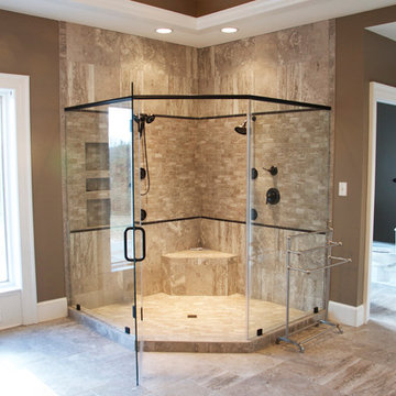 After Photo, Master Bath Remodel - Moore Residence - Before and After