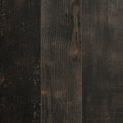 Avella Ultra 48" x 8" Smoked Whiskey Oak Porcelain Tile - Wall And Floor Tile