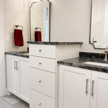 Master Bathroom Vanity Cabinets Storage