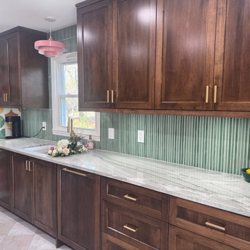 From Dated to Distinct: A Mid-Century Modern Kitchen Makeover