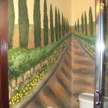 Tuscany Trompe L'oeil Murals