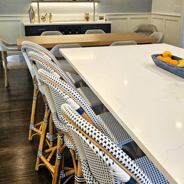 Modern Coastal Kitchen & Dining Room