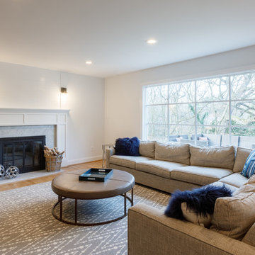 Transitional Colonial in Penn Valley, PA, Interior Renovation