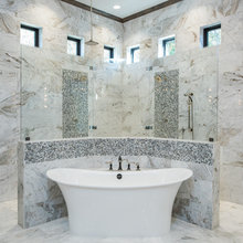 walk through shower