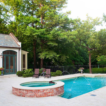 Classic Southern Pool Terrace