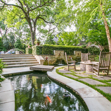 European inspired residence built by Bob Thompson & designed by Robbie Fusch