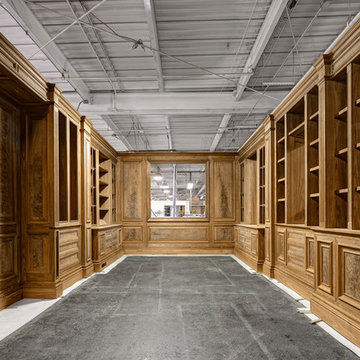 French Polished Library