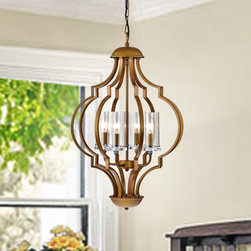 4-Light Chandelier - Chandeliers