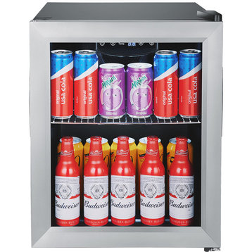 EdgeStar BWC71 18"W 52 Can Capacity Extreme Cool Beverage Center - Stainless