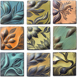 Ceramic Wall  Art Tile - Artwork