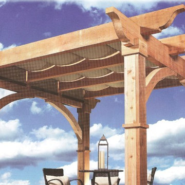 10x12 cedar pergola