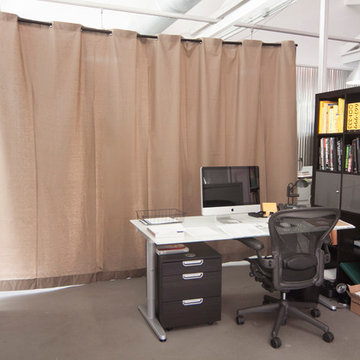 Khaki Loft Style Room Divider Kit