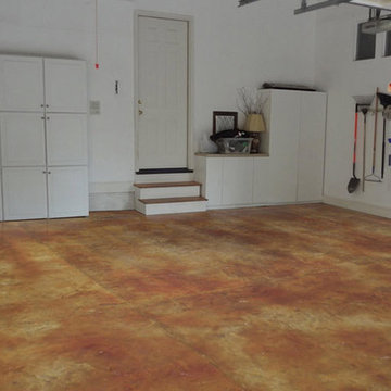 Stained Garage Floors add Beauty and Durability