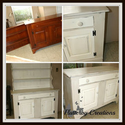 Before and After - China Cabinets And Hutches