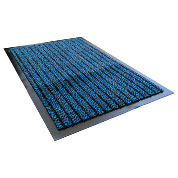 Doortex Ultimat Rectangular Indoor Entertance Mat In Blue, 24"x32"