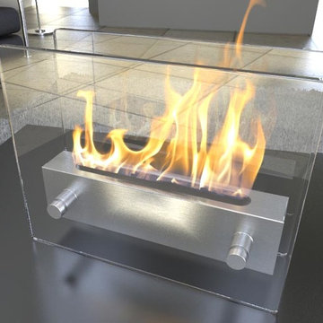 Modern Bio-Ethanol Fireplaces * Ventless,Smokeless,Portable,Indoor & Outdoor *