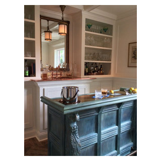 Bar renovation - Transitional - Home Bar - Indianapolis - by 's ...