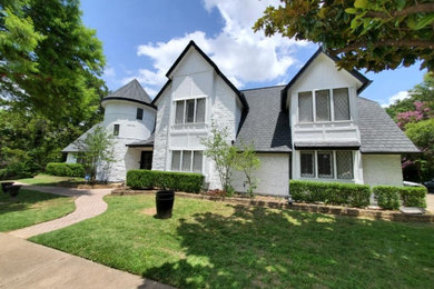 Example of an exterior home design in Other