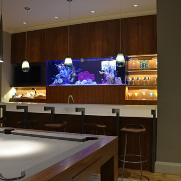 Oceanfront built-in Aquarium