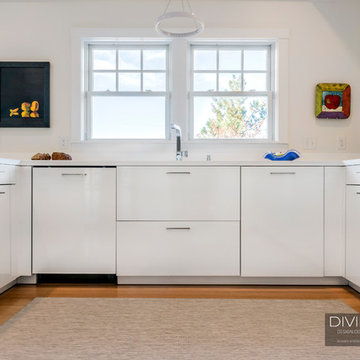 A modern surprise hidden inside a beachside Scituate home