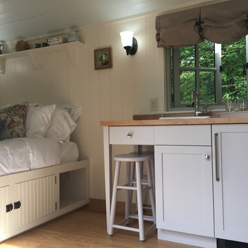 18 foot luxury English shepherd hut