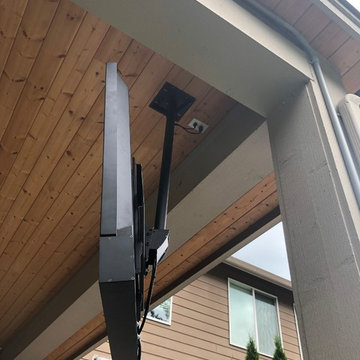 Outdoor TV - Before and After
