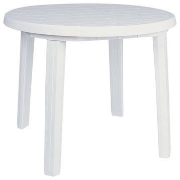 Compamia Ronda Outdoor Dining Table, White