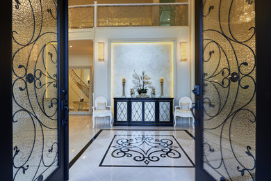 Inspiration for a transitional entryway remodel in Vancouver