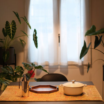 Zona pranzo e cucina