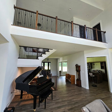 Project #109 | U-Shaped Stairs in Countryside Retreat