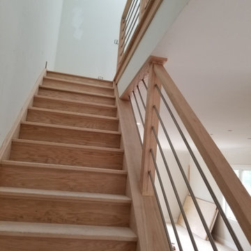 Wood Stair Railing Chicago