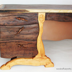 Custom Furniture - Desks And Hutches