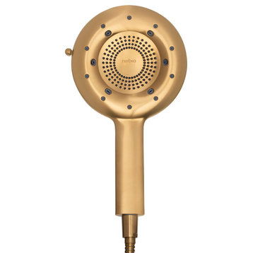 Brondell Nebia Corre Four-Function Hand Shower, Brushed Gold