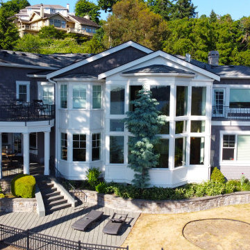 Exterior painting of a House in Mercer Island, WA | Local Painting Company