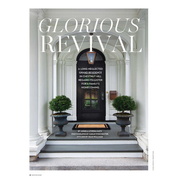 The Gatehouse: Returning a Chestnut Hill Greek Revival to its former glory