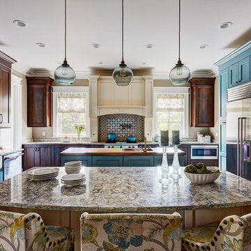 Award Winning Blue Kitchen