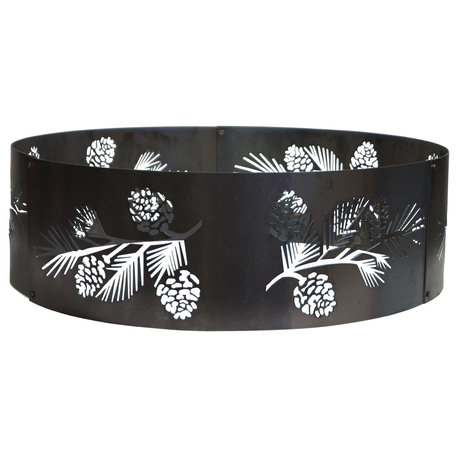 Pine and Bough Fire Ring, 30", 60