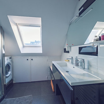 Projet O&VD / Aménagement-Rénovation d'un appartement en duplex