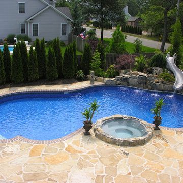Brick NJ - Inground Vinyl Pool