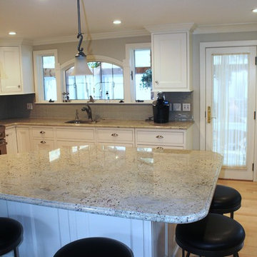 Bianco Romano Granite - Ogee Edge