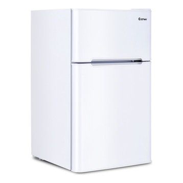 Costway  Refrigerator Small Freezer Compact 3.2 cu ft. Unit