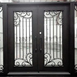 Beautiful Wrought Iron Door - Interior Doors