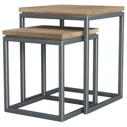 Industrial Side Tables And End Tables by Asta Furniture